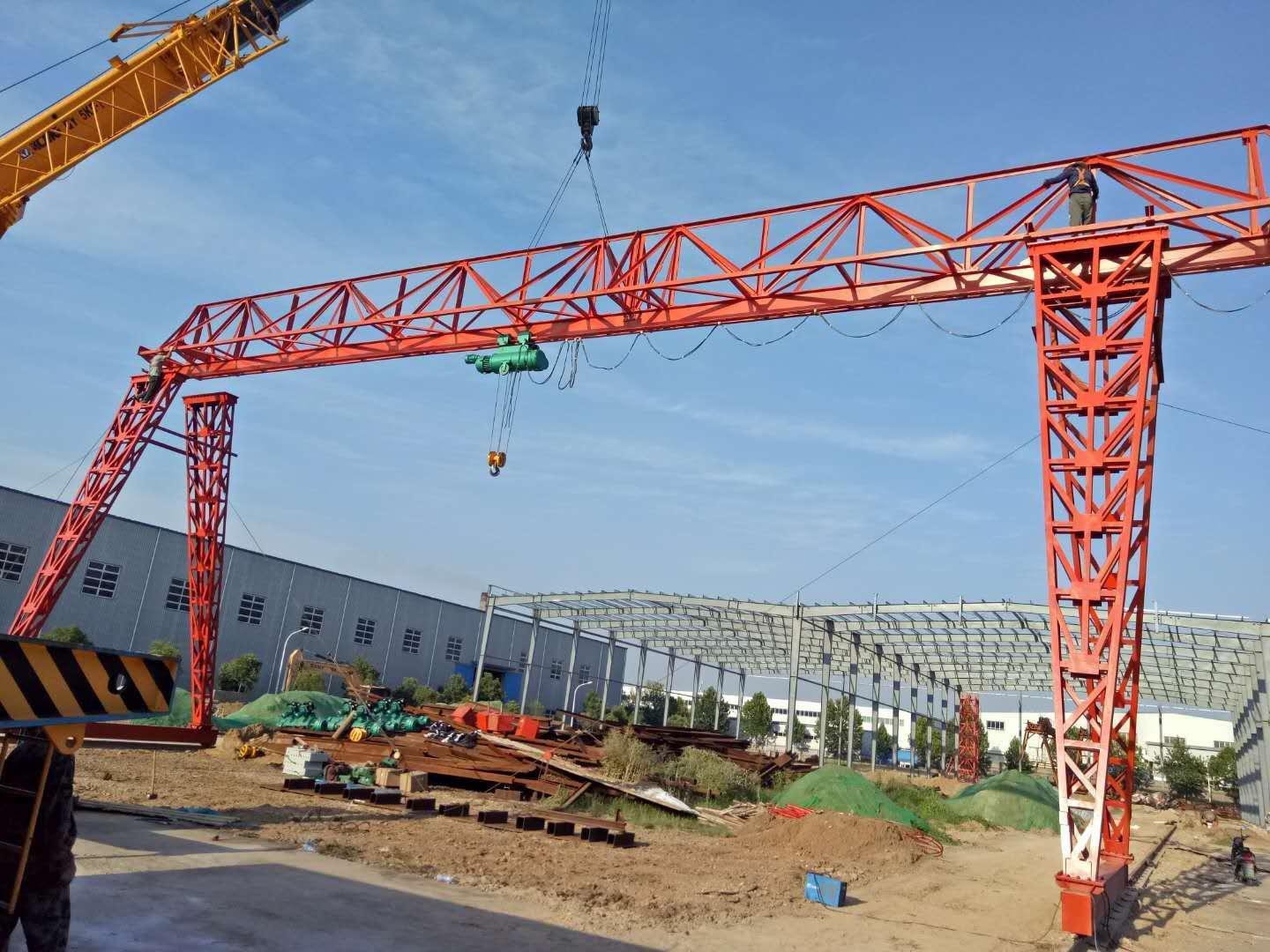 10吨龙门吊使用前需要做些什么