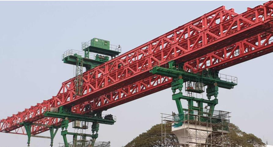 GYLQ200T-40M架桥机施工的注意事项是什么